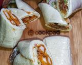 A picture of step 9 of Chicken Pita Wraps 🫓🫓.