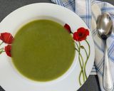 A picture of step 4 of Green vegetable soup.