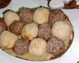 Foto del paso 1 de la receta: Relleno de brigadeiro de coco para cáscara de huevo de Pascua relleno