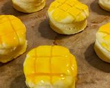 Sajtkrémes, vajas, hajtogatott pogácsa recept fázis 3 fotója