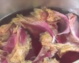 A picture of step 2 of Lemon Hibiscus tea.