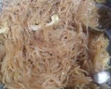 A picture of step 3 of Meethi Sewian.