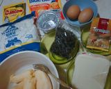Foto langkah ke 1 dari resep Bolu Tape Kukus (tanpa mixer).