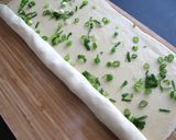 A picture of step 2 of Spring Onion Flatbread.