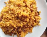 A picture of step 4 of Beans And Rice Jollof.