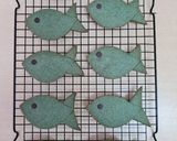 Foto del paso 5 de la receta: Galletas de spirulina 🌊
