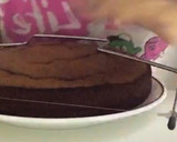 Foto del paso 6 de la receta: Tarta de cumpleaños de coco y frutos rojos fit