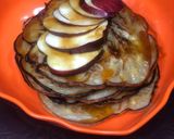 A picture of step 9 of Apple cinnamon pancake🍎🥞.