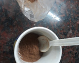 Foto del paso 1 de la receta: Mug cake de chocolate sin azúcar