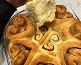 Foto del passaggio 12 della ricetta Cinnamon roll a cuore 💛