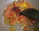 A picture of step 2 of Chole khulcha.
