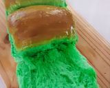 Foto langkah ke 4 dari resep Killer Toast Pandan (Metode Autolisis).