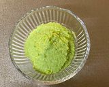 A picture of step 3 of Edamame Cream.