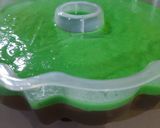 Foto langkah ke 2 dari resep Puding Regal Milk Choklat Pandan.