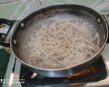 A picture of step 7 of Manchow soup(Indo-chinese).