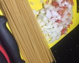 Foto del paso 2 de la receta: Spaghetti con salchicha