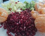 A picture of step 3 of Mixed fruits falooda drink.