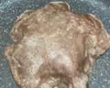 A picture of step 7 of Ragi roti.