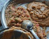 A picture of step 4 of Winter vegetables Mumbai style spicy masala pav bhaji.