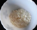A picture of step 1 of Yogurt Sandesh.