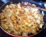 Foto del paso 4 de la receta: Pollo con papas y vegetales ligeros