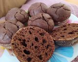 Foto del paso 1 de la receta: Mini tortas de chocolate, sin azúcar 💣🍫☕