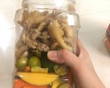 Hình bước làm 6 của món Chân gà ngâm xả tắc