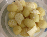 Foto del paso 9 de la receta: Gnocchis de calabaza con pisto, aceitunas y parmesano