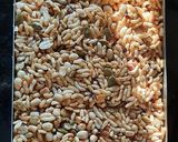 A picture of step 4 of Murmura Pumpkin Seed Peanut Cikki.