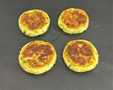 A picture of step 11 of "Cheese-Stuffed Paneer & Sweet Potato Patties".