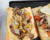 A picture of step 4 of Italian Steak Sub.