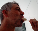 Foto del paso 5 de la receta: Helado de melón de estreno