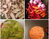 Foto langkah ke 2 dari resep Sambal Cumi Asin.
