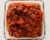 A picture of step 8 of Fig Chutney.