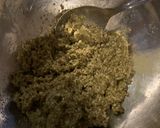 Foto del paso 2 de la receta: BOCADOS muy energéticos y nutritivos con TÉ DE MATCHA, coco, frutos secos y chocolate (fácil,rápido)