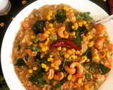 A picture of step 12 of Little Millet Bisi Bele Bath.