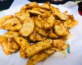 A picture of step 3 of Potato wedges.