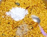 A picture of step 3 of Puff Rice Chivda “.