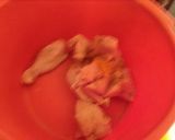 A picture of step 1 of Chicken Soup.