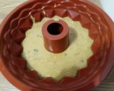 A picture of step 3 of Coffee and Chocolate Chip Bundt Cake.