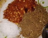 A picture of step 7 of Reshmi kabab Roll.