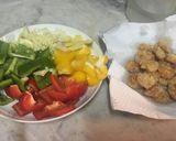 Foto langkah ke 1 dari resep Paprika udang saos tomat.