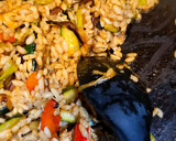 Foto del paso 8 de la receta: Cazuelita de arroz, verduras y pollo macerado