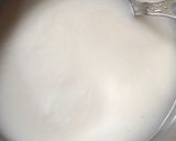 A picture of step 1 of Mukhadi Halwa.