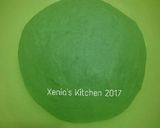 Foto langkah ke 4 dari resep Donat Pandan Menul 🍩🌿.