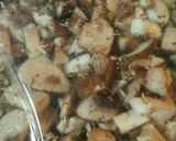 A picture of step 2 of 18th Century Mushroom Catsup.