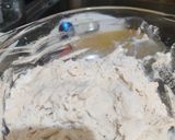 A picture of step 2 of No-Knead Artisan Bread.