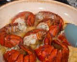 A picture of step 4 of Lobsters 🦞in Garlic Butter Sauce.