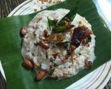 A picture of step 7 of Curd rice.