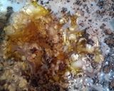 A picture of step 2 of Chocolate banana overnight oats.